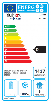 KBS Tiefkühlschrank TKU 1419