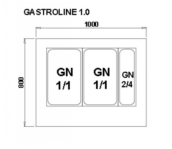 IGLOO Kühltheke GASTROLINE 1.0